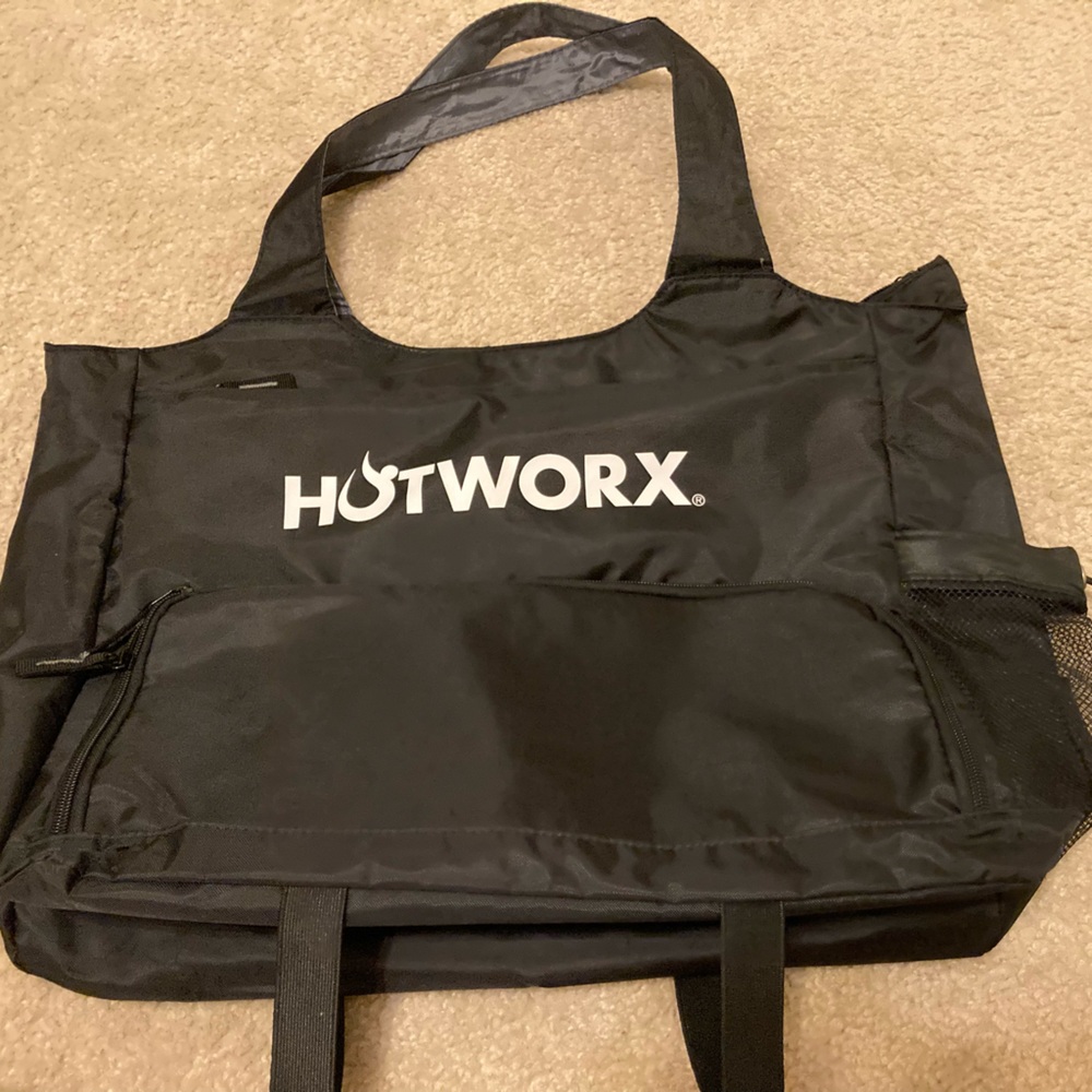 NWOT HOTWORX MULTI POCKET GYM BAG